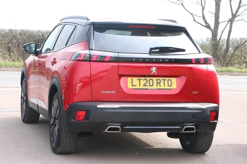 Begagnad Peugeot 2008 GTi 153 HK (112 kW) 2020 Röd SUV