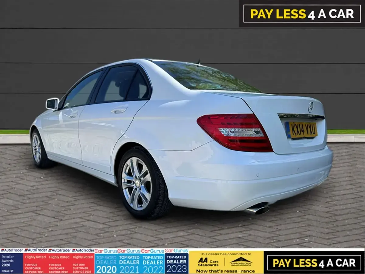 Used Mercedes C180 Executive 2014 White Sedan