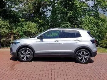 Used VW T-Cross Black Edition 110 HP (80 kW) 2024 Silver SUV