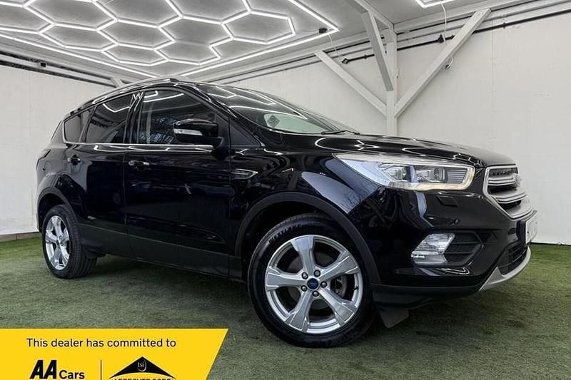 Used Ford Kuga ST-Line X 150 HP (110 kW) 2017 Black SUV