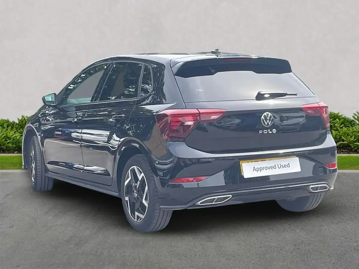 Used VW Polo R-line 115 HP (84 kW) 2025 Black Hatchback