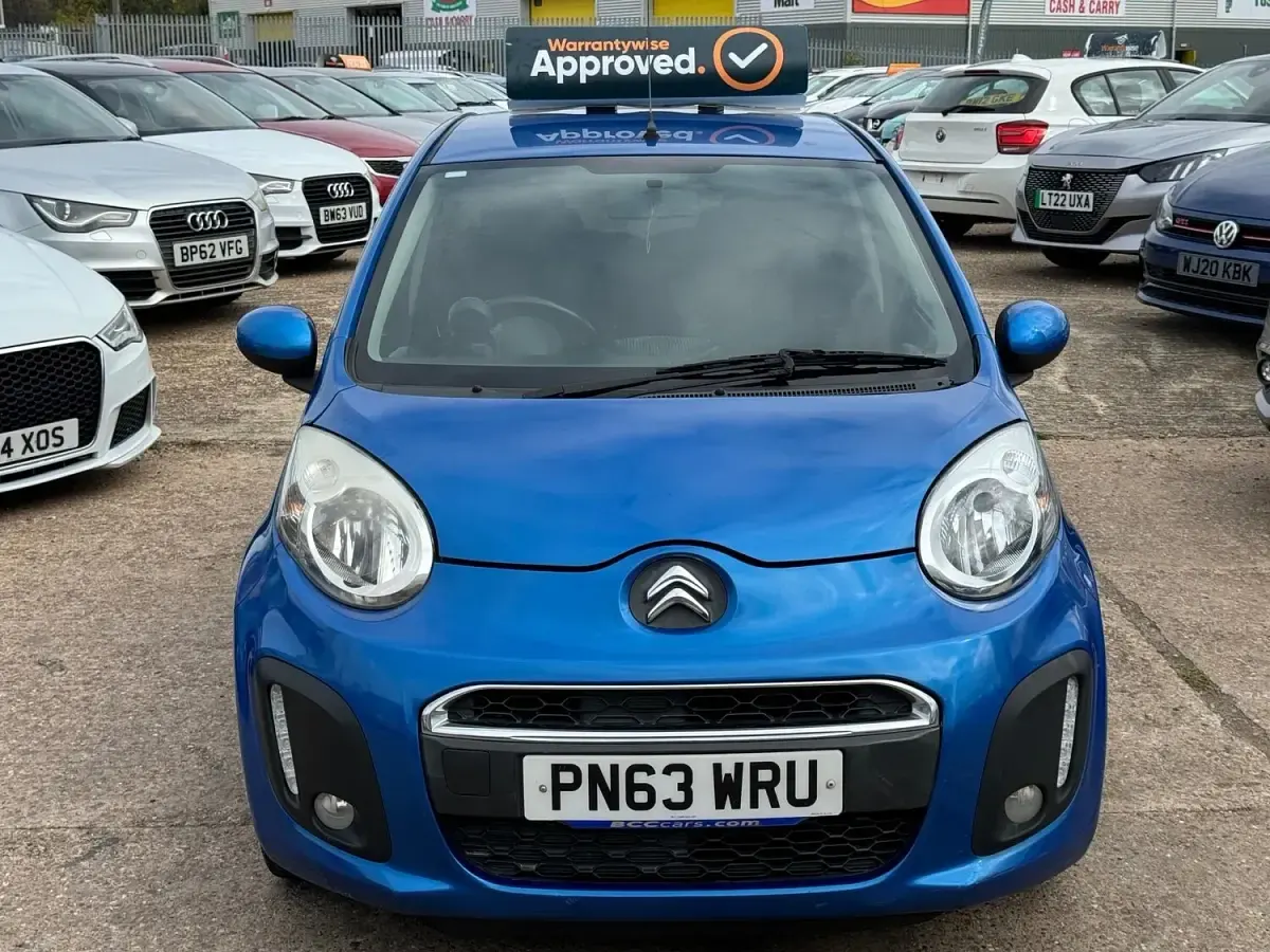 Used Citroën C1 VTR Sport 68 HP (50 kW) 2013 Blue Hatchback