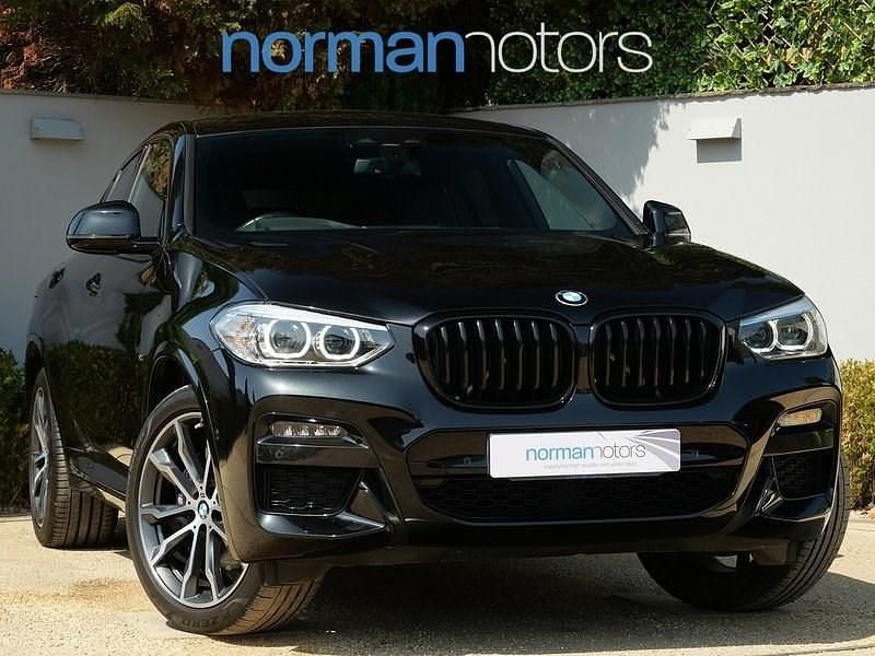 Black Used 2021 BMW X4 M Sport SUV | £30,495 (Fair price) - Image 1/4