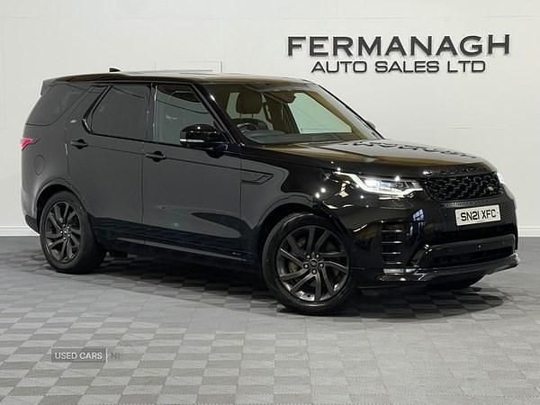 Black Used 2021 Land Rover Discovery 5 R-Dynamic SUV | £34,990 (Fair price) - Image 1/4