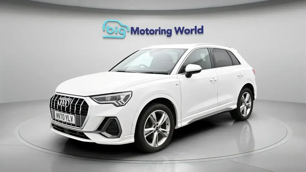 Used Audi Q3 S-Line 150 HP (110 kW) 2020 White SUV
