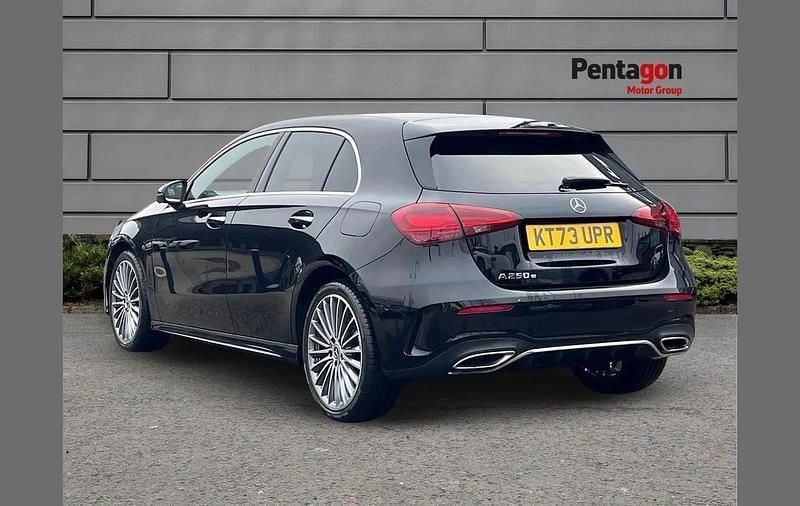 Used Mercedes A250 AMG Line Premium Plus 214 HP (157 kW) 2023 Black Hatchback