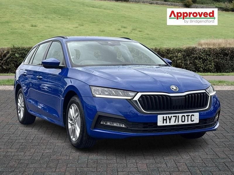 Used Skoda Octavia SE 2021 Blue Estate