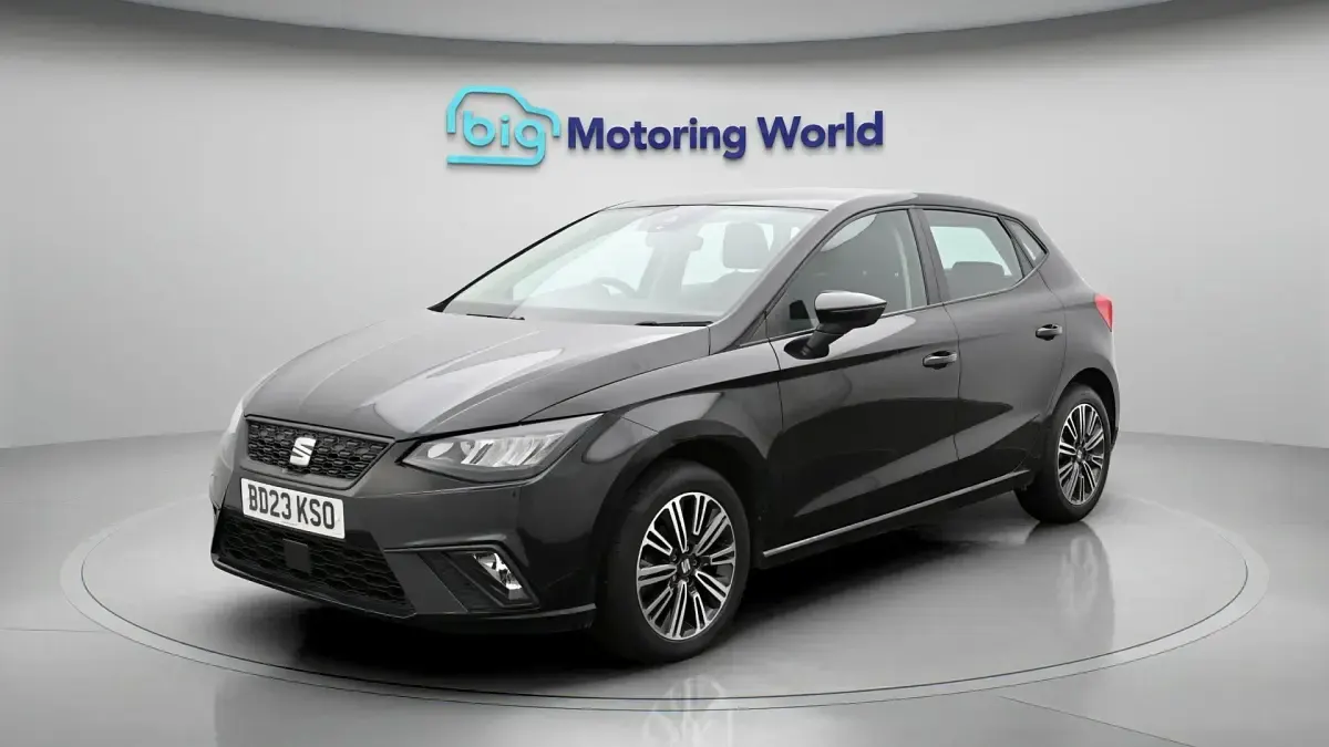 Used Seat Ibiza SE Technology 95 HP (69 kW) 2023 Black Hatchback