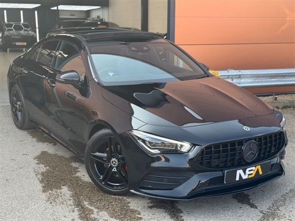 Black Used 2020 Mercedes CLA180 AMG line Sedan | £23,995 (Expensive) - Image 1/1