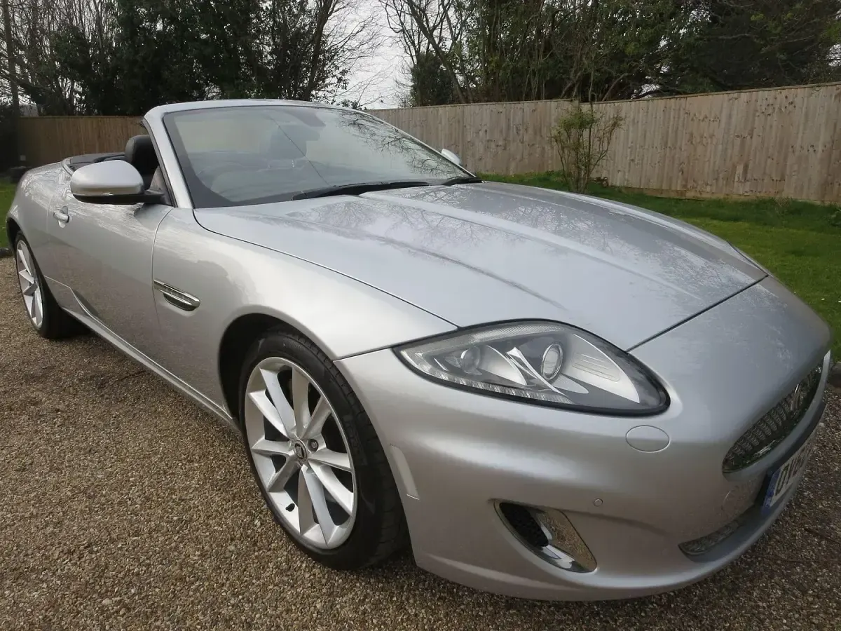 Used Jaguar XK Portfolio 379 HP (278 kW) 2012 Silver Cabriolet