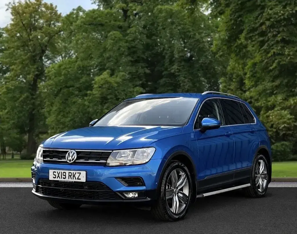 Used VW Tiguan Match 150 HP (110 kW) 2019 Blue SUV