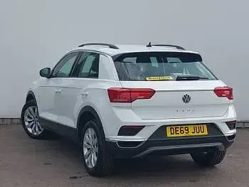 Used VW T-Roc SE 150 HP (110 kW) 2019 White SUV