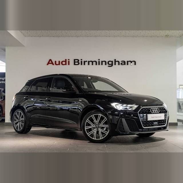 Mythos black metallic New 2025 Audi A1 Sportback S-Line Hatchback | £25,500 (Fair price) - Image 1/4