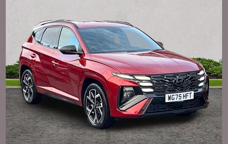 Used Hyundai Tucson N Line 158 HP (116 kW) 2025 Red SUV