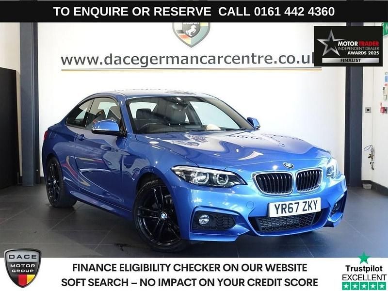 Blue Used 2017 BMW 218 M Sport Coupe | £11,970 (Fair price) - Image 1/4