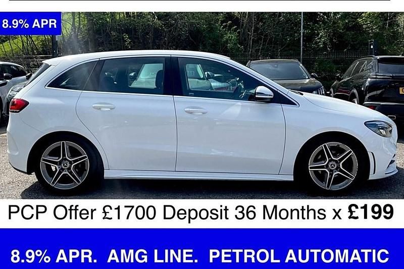 White Used 2019 Mercedes B180 AMG line MPV | £14,990 (Good price) - Image 1/1