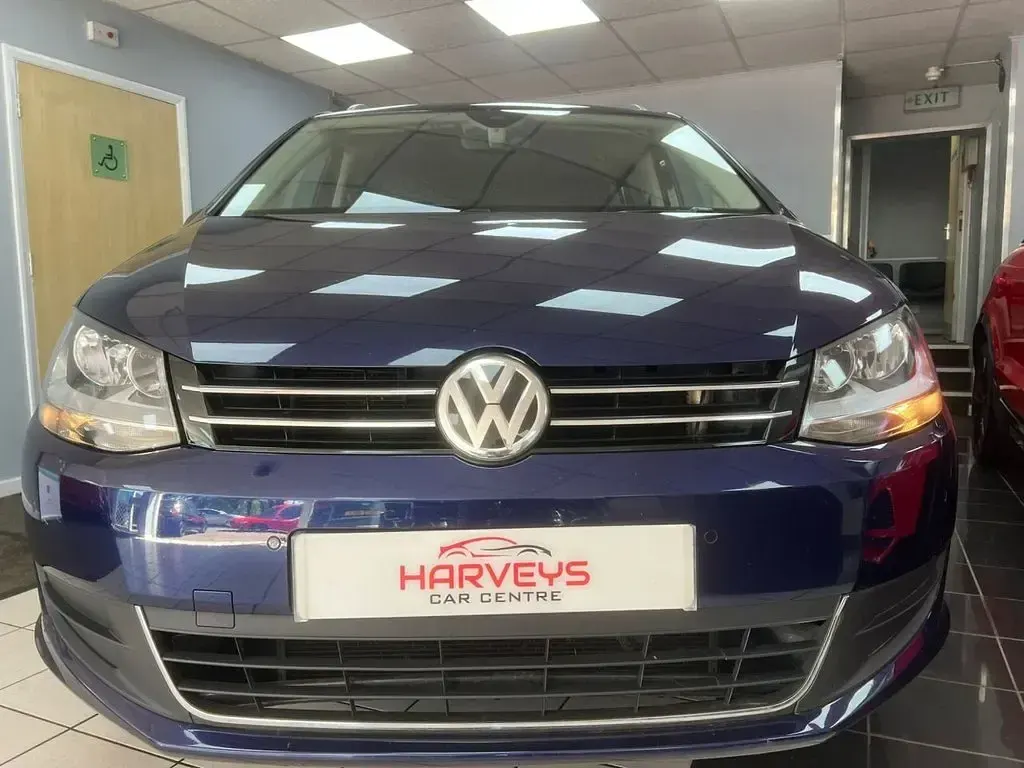 Used VW Sharan SE 150 HP (110 kW) 2019 Blue MPV