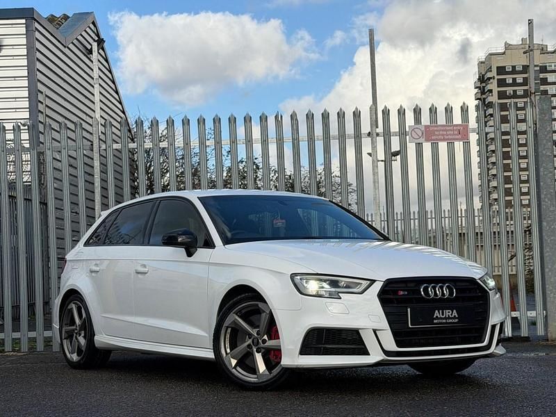 Used Audi S3 Sportback Black Edition 2018 White Hatchback