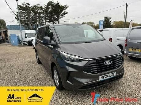 Grey Used 2024 Ford Transit Custom Limited | £24,500 (Expensive) - Image 1/4