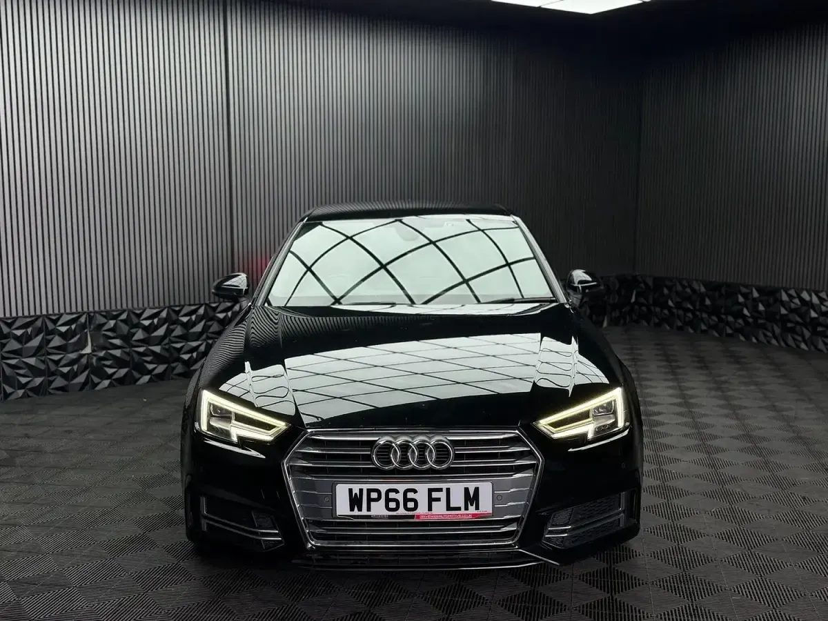 Used Audi A4 S-Line 190 HP (139 kW) 2016 Black Sedan