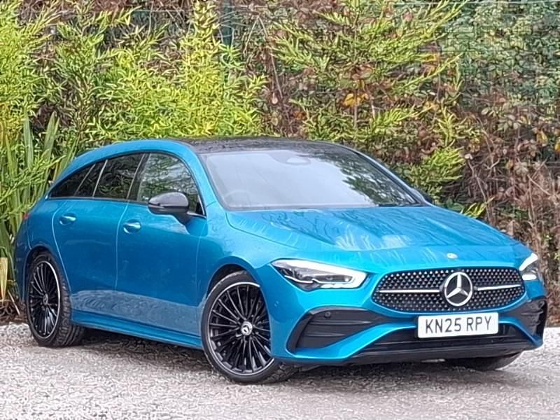 Blue Used 2025 Mercedes 220 AMG Line Premium Plus Estate | £33,298 (A bit pricey) - Image 1/4