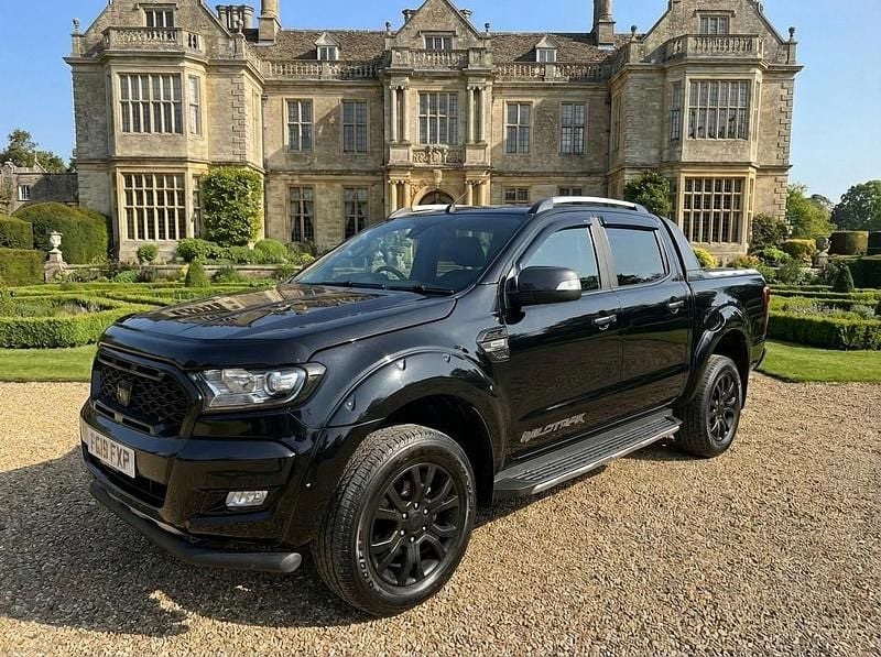 Begagnad Ford Ranger Wildtrack 2019 Svart Pickup