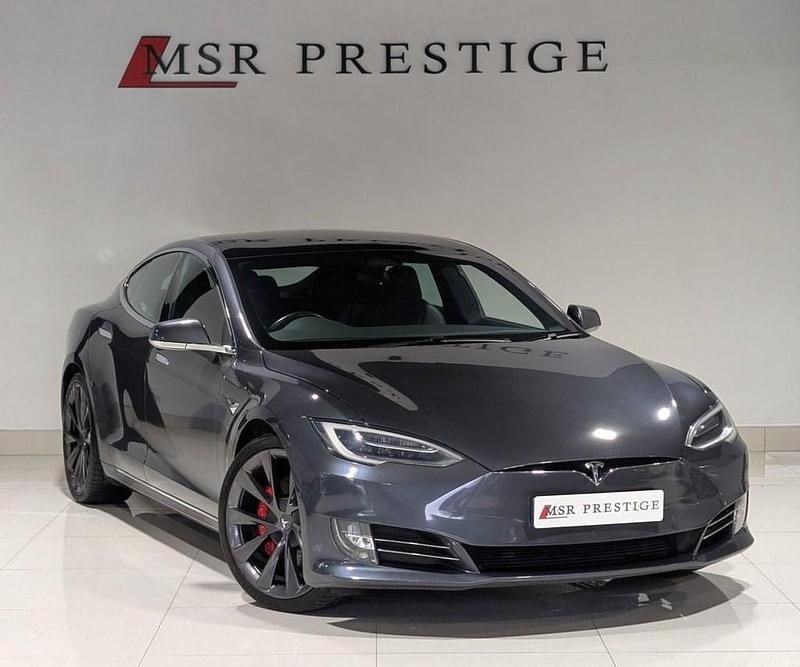 Grey Used 2019 Tesla Model S Sedan | £26,950 (Expensive) - Image 1/4