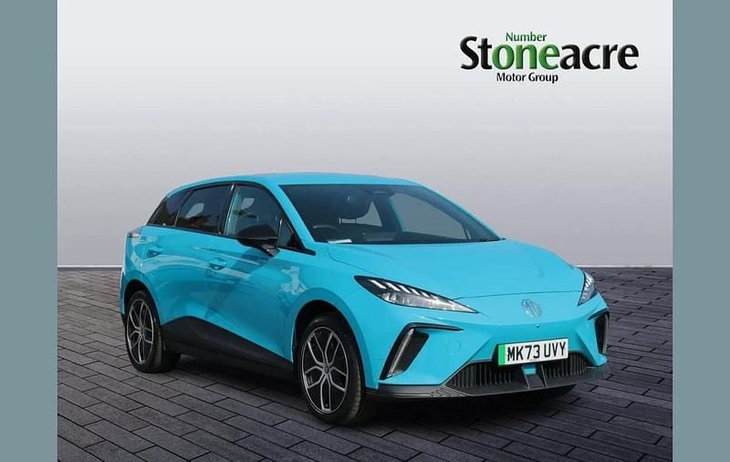 Blue Used 2023 MG MG4 EV Trophy Hatchback | £16,995 (Fair price) - Image 1/4