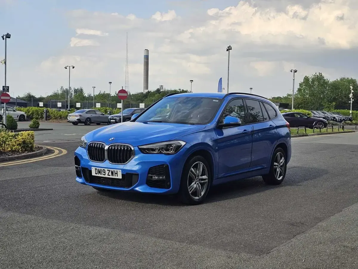 Used BMW X1 M Sport 192 HP (141 kW) 2019 Blue SUV