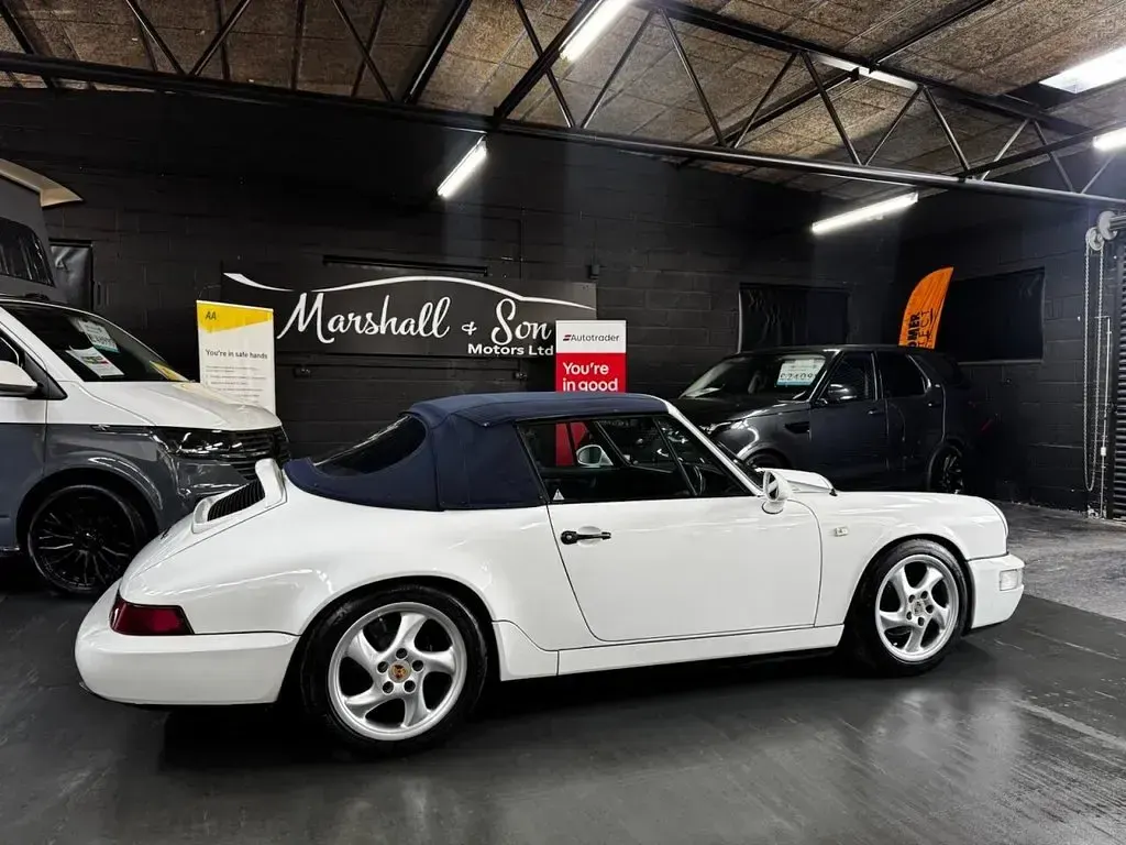Used Porsche 911 250 HP (183 kW) 1991 White Cabriolet