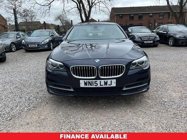 Used BMW 520 Comfort Edition 190 HP (139 kW) 2015 Blue Sedan