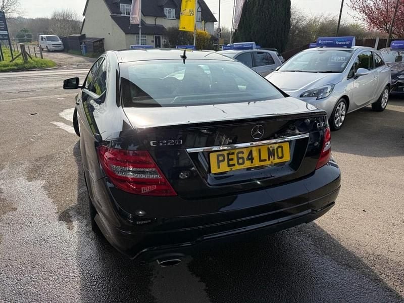 Used Mercedes C220 Sport Edition 2014 Black Coupe