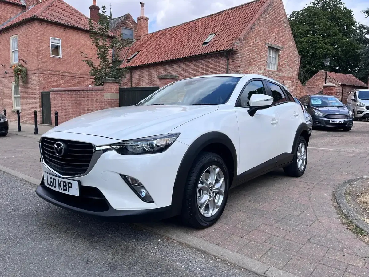 Used Mazda CX-3 105 HP (77 kW) 2018 White SUV
