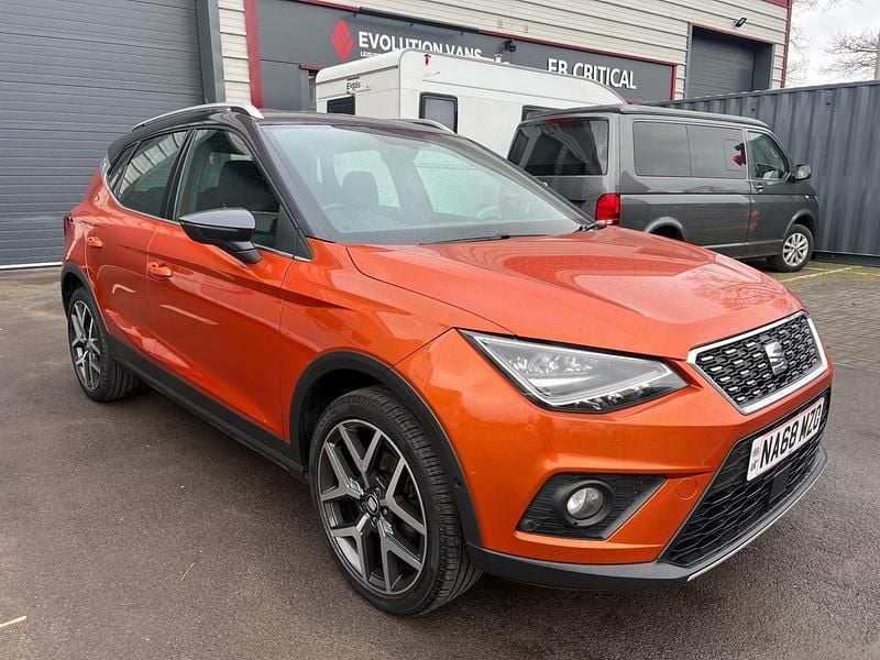 Used Seat Arona XCELLENCE Lux 115 HP (84 kW) 2018 Orange SUV