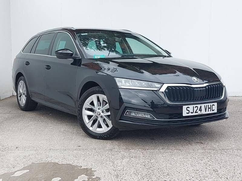 Black Used 2024 Skoda Octavia SE L Estate | £20,998 (A bit pricey) - Image 1/4