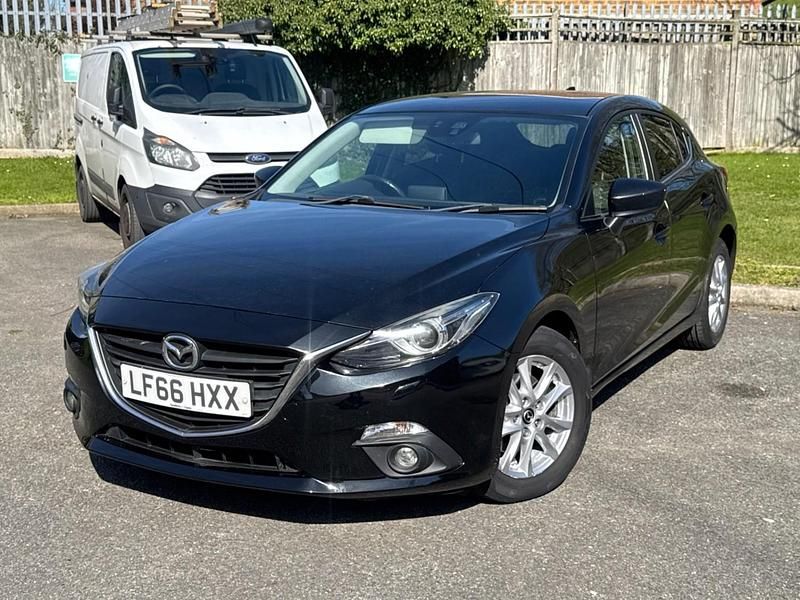 Used Mazda 3 165 HP (121 kW) 2016 Black Hatchback