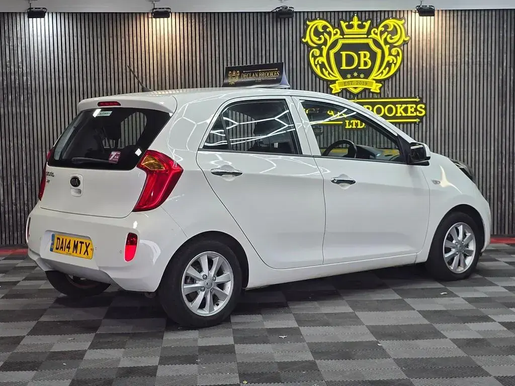 Used Kia Picanto 2014 White Hatchback