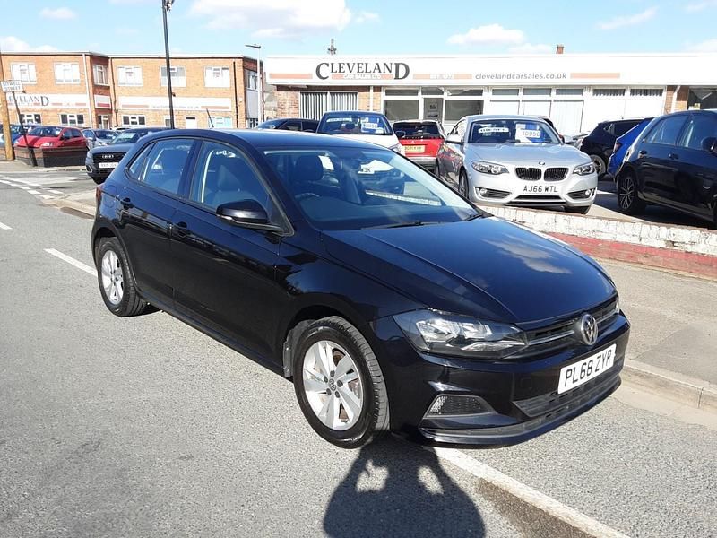 Black Used 2019 VW Polo SE Hatchback | £10,950 (Fair price) - Image 1/4