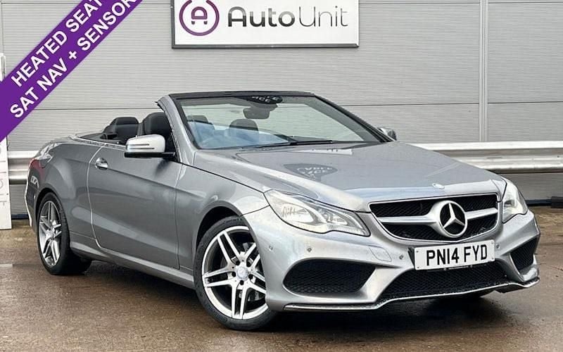Silver Used 2013 Mercedes E220 AMG Cabriolet | £10,490 (Fair price) - Image 1/4