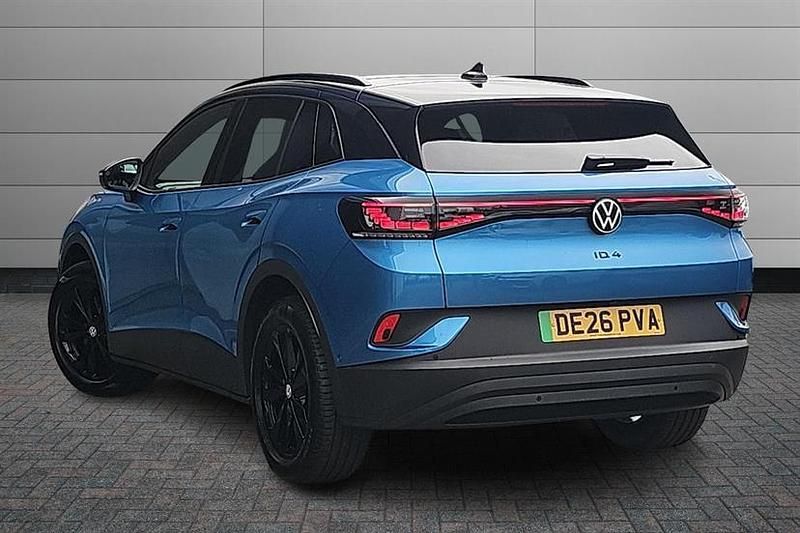 New VW ID.4 Black Edition 210 kW (286 HP) 2026 Blue dusk with black roof SUV