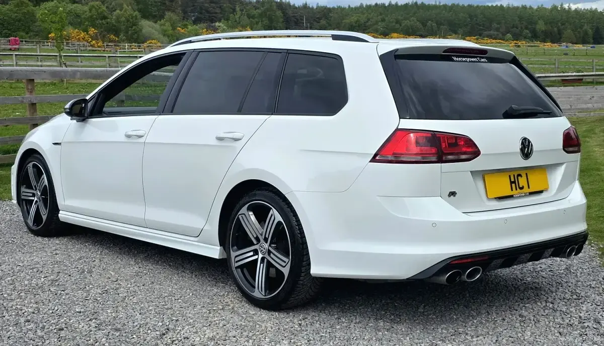 Used VW Golf VII R 2016 White Estate