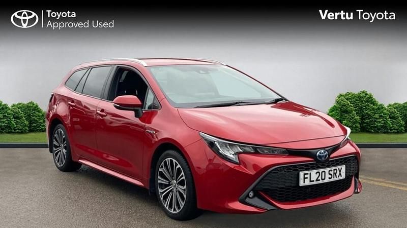 Red Used 2020 Toyota Corolla Design Estate | £17,721 (Fair price) - Image 1/3