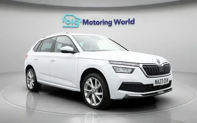 Used Skoda Kamiq SE L Executive 150 HP (110 kW) 2023 White SUV