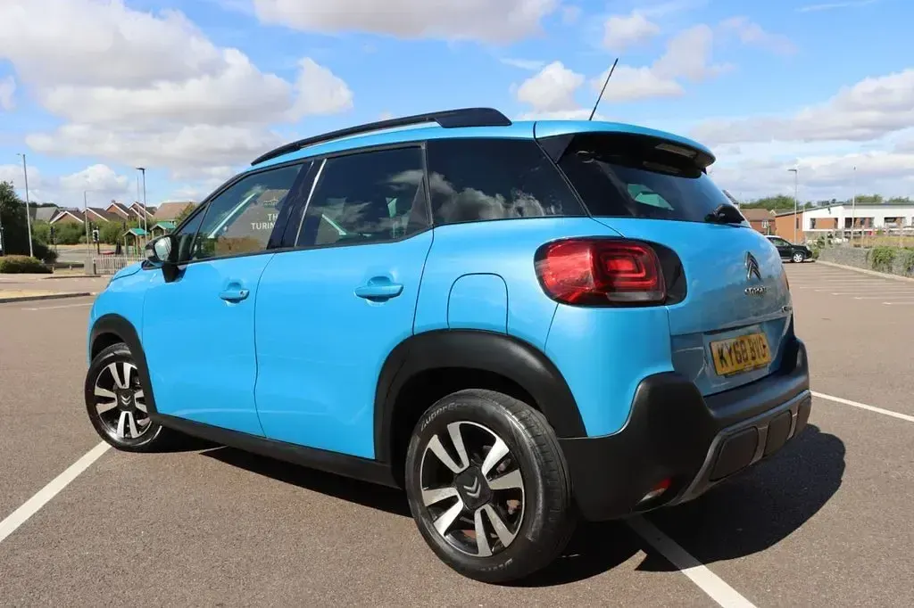 Used Citroën C3 Aircross Feel 80 HP (58 kW) 2018 Blue SUV
