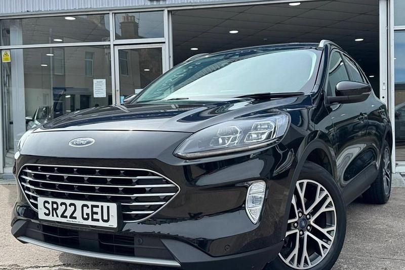 Black Used 2022 Ford Kuga Titanium SUV | £15,400 (Good price) - Image 1/1