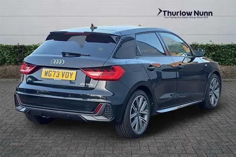 Used Audi A1 Sportback S-Line 95 HP (69 kW) 2023 Black Hatchback