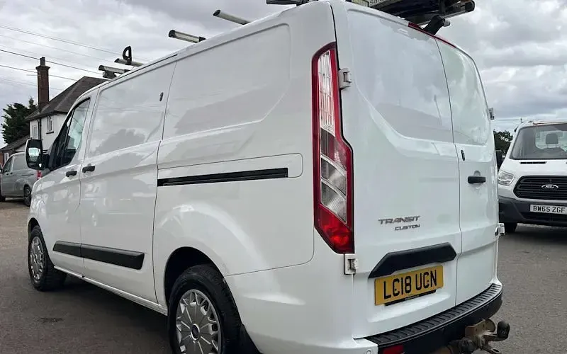 Used Ford Transit Custom Trend 131 HP (96 kW) 2018 White Van