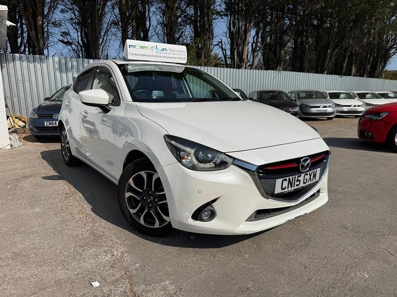 White Used 2015 Mazda 2 Hatchback | £7,495 (Fair price) - Image 1/3