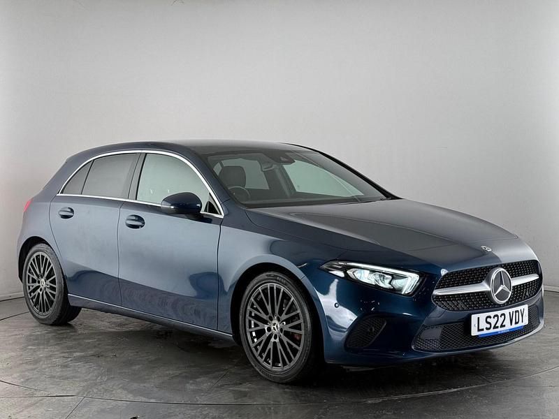 Blue Used 2022 Mercedes A180 Executive Hatchback | £17,400 (Good price) - Image 1/4