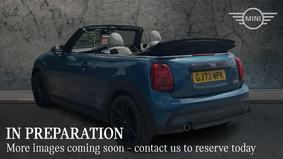 Used Mini Cooper Cabriolet Exclusive 134 HP (98 kW) 2023 Blue Cabriolet